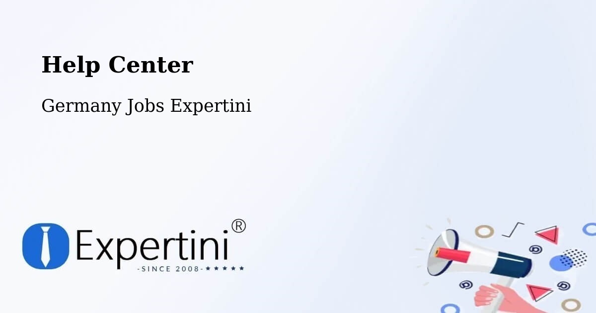 Help Center – Waldenburg - Germany Jobs Expertini