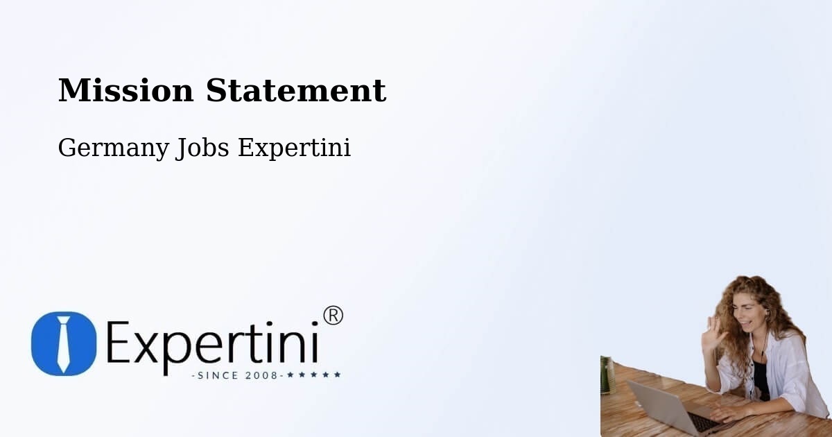 Corporate Mission – Waldenburg - Germany Jobs Expertini