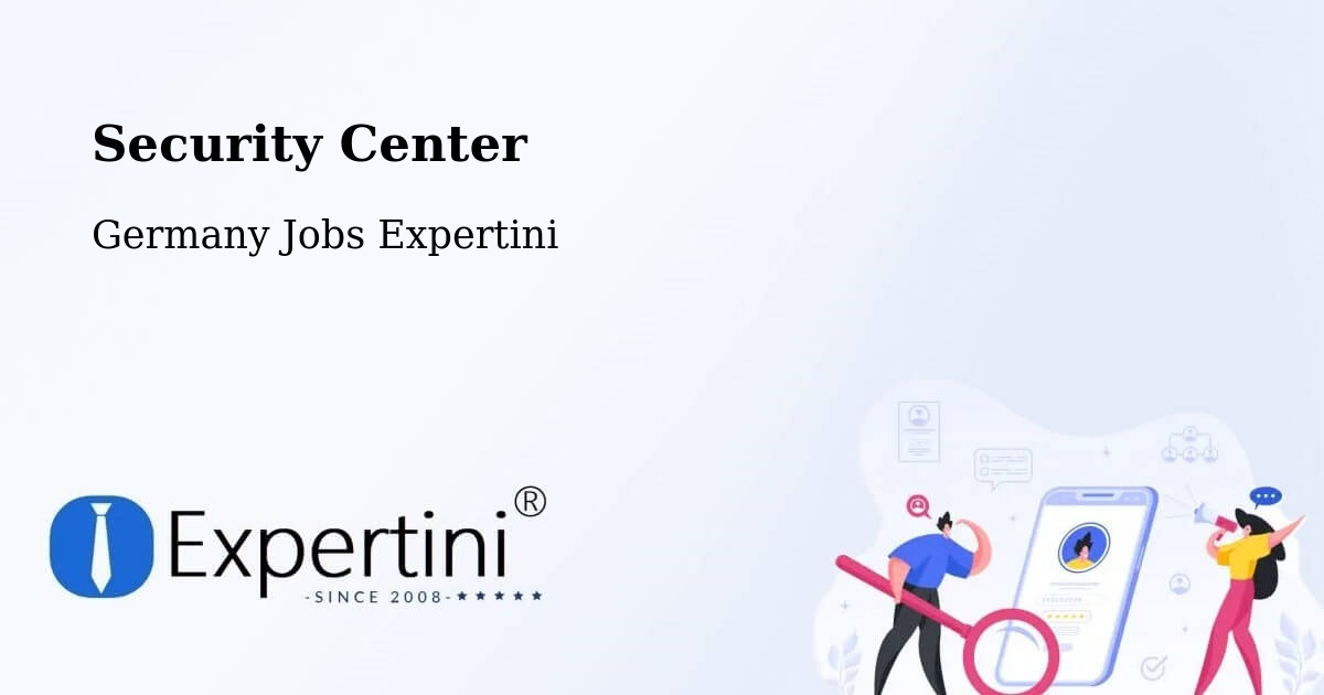 Security & Compliance – Waldenburg - Germany Jobs Expertini